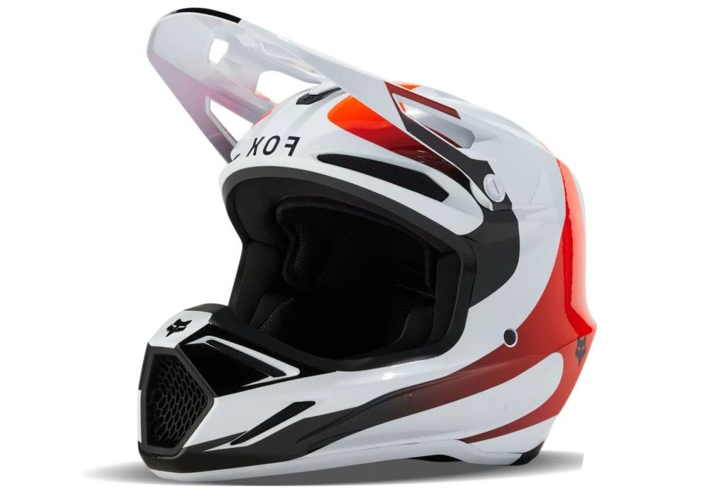 Придбати мотошолом FOX V3 MAGNETIC HELMET White: ціни, відгуки